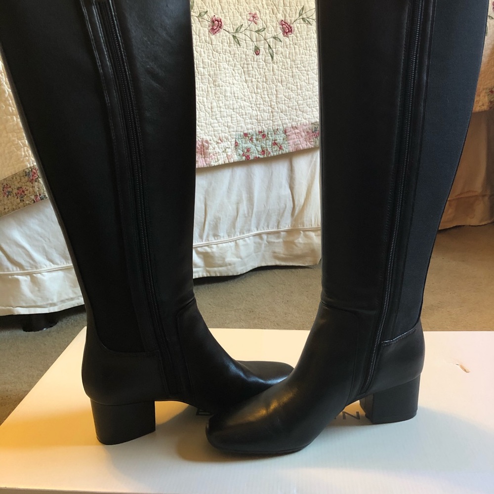 Black Leather Boots